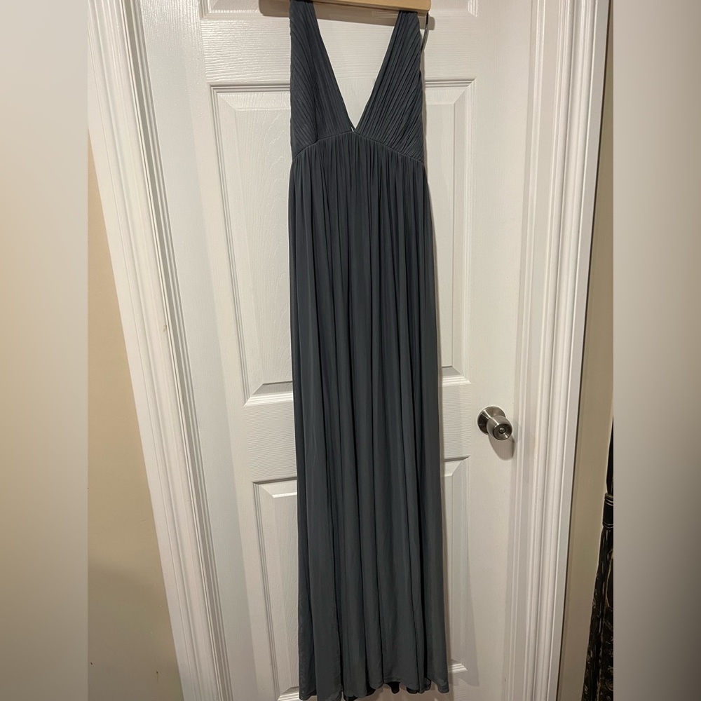 Tobi Long Grey Formal Dress